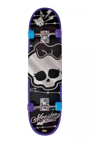 Skate com acessórios Monster High – Fun Divirta-se