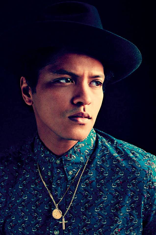 Bruno Mars, cantor.