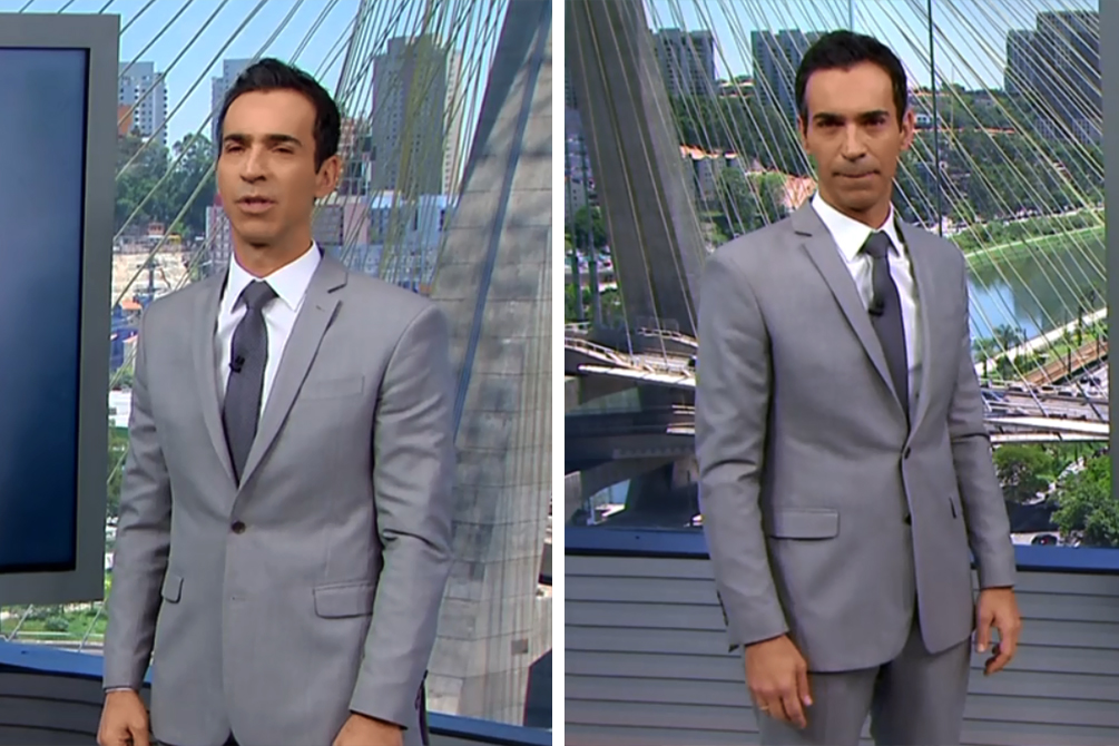 César Tralli quebra silêncio sobre casamento ao vivo no “SPTV”