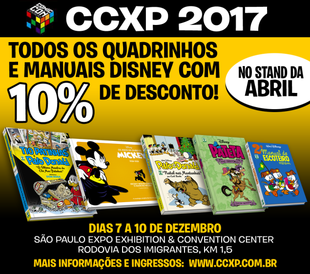 Descontos: histórias em quadrinhos e manuais 10% mais baratos