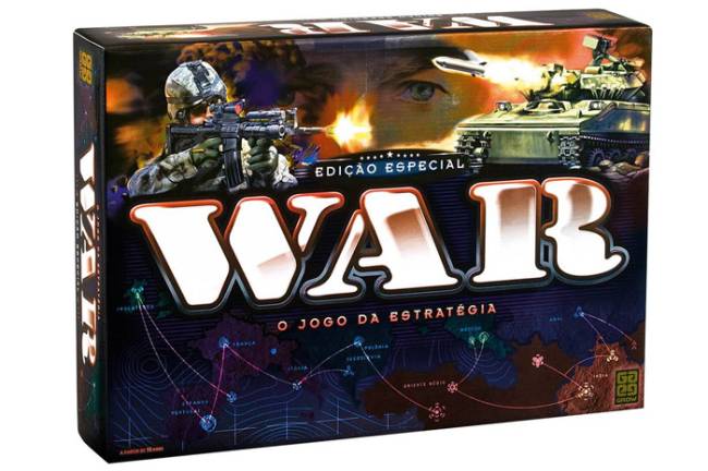 Antigo jogo War 2 Grow Completo Caixa em perfeito estad