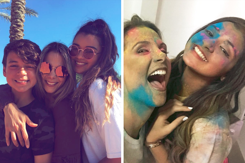 Filha de 15 anos de Carla Perez homenageia a mãe no Halloween