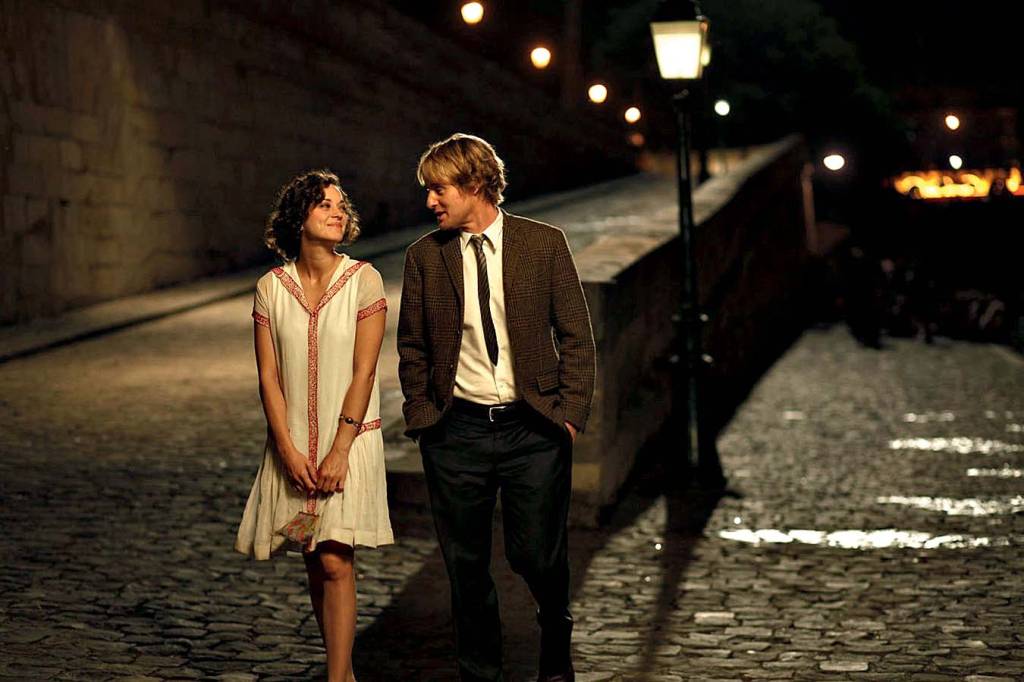 Marion Cotillard e Owen Wilson no filme “Meia-Noite em Paris”, de Woody Allen.
