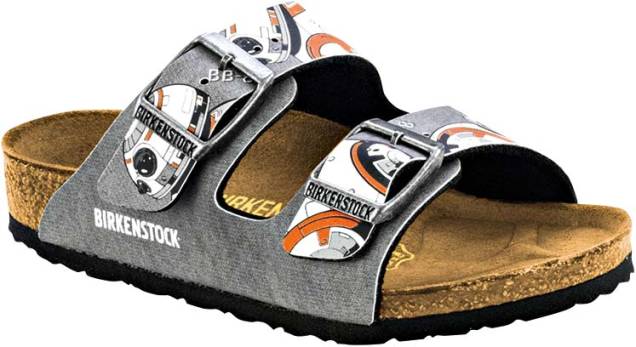 Sandália infantil modelo Arizona, R$ 399,90. Birkenstock.