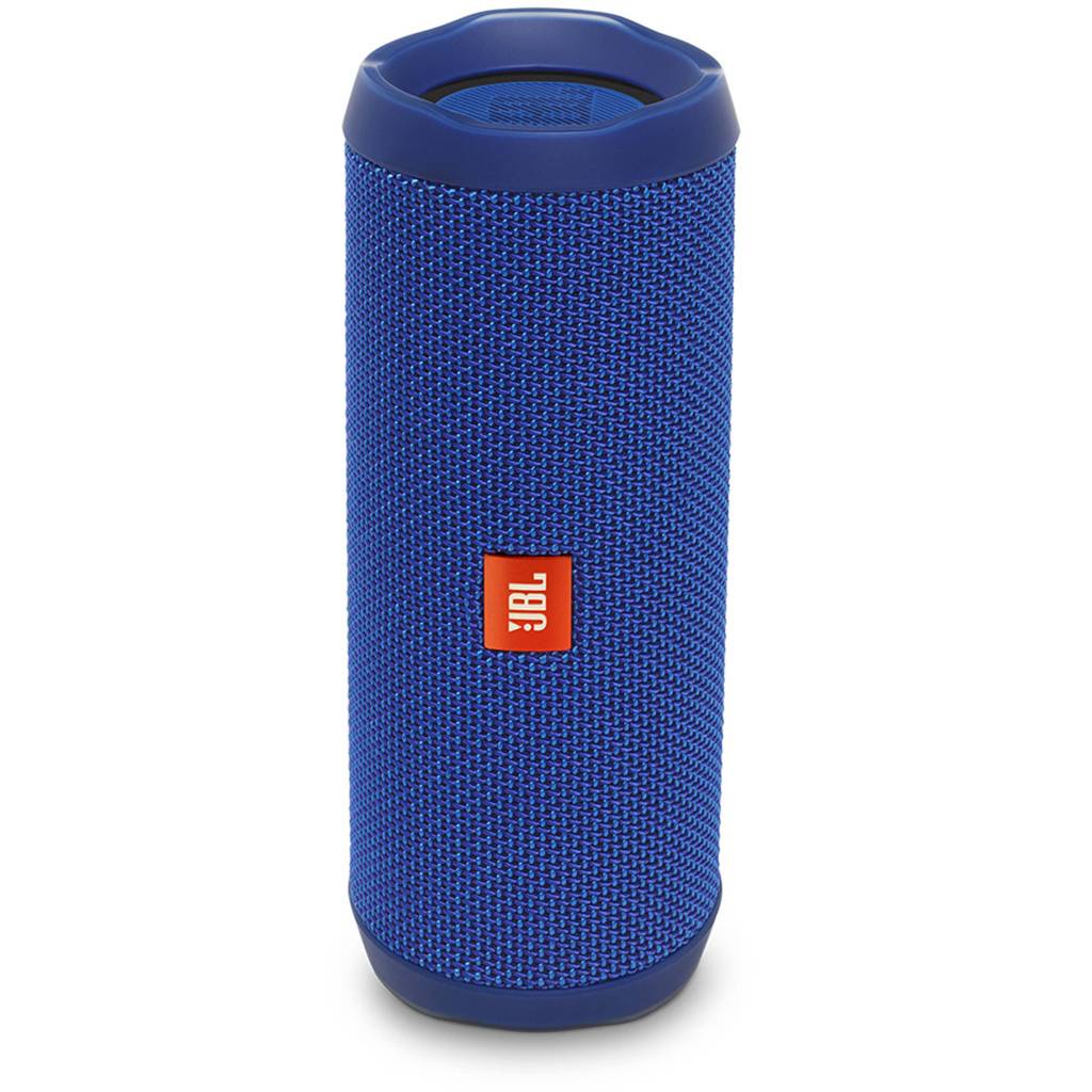 Caixa de Som Portátil JBL Flip4 Conexão Bluetooth à Prova D’água Azul – 16W