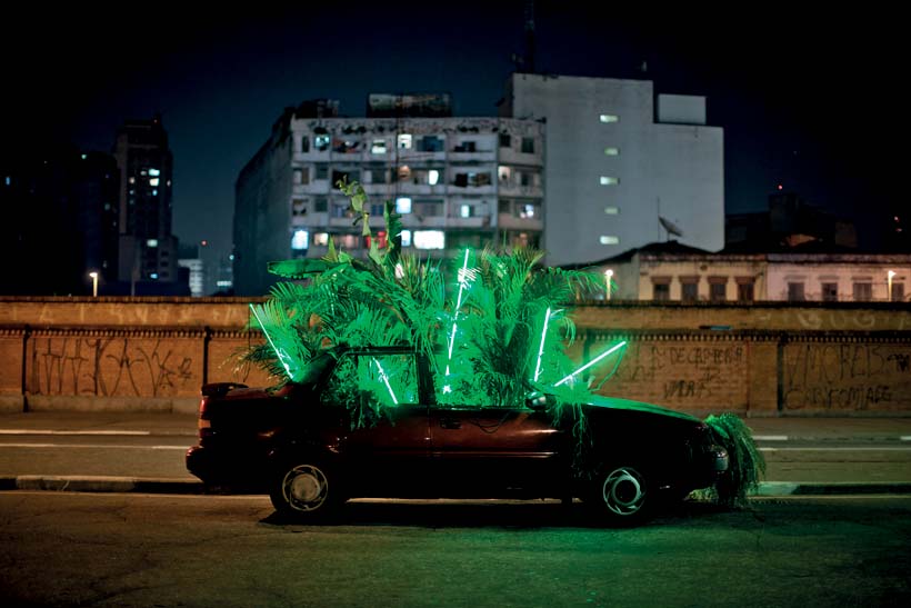 Um dos automóveis da série Carro Verde