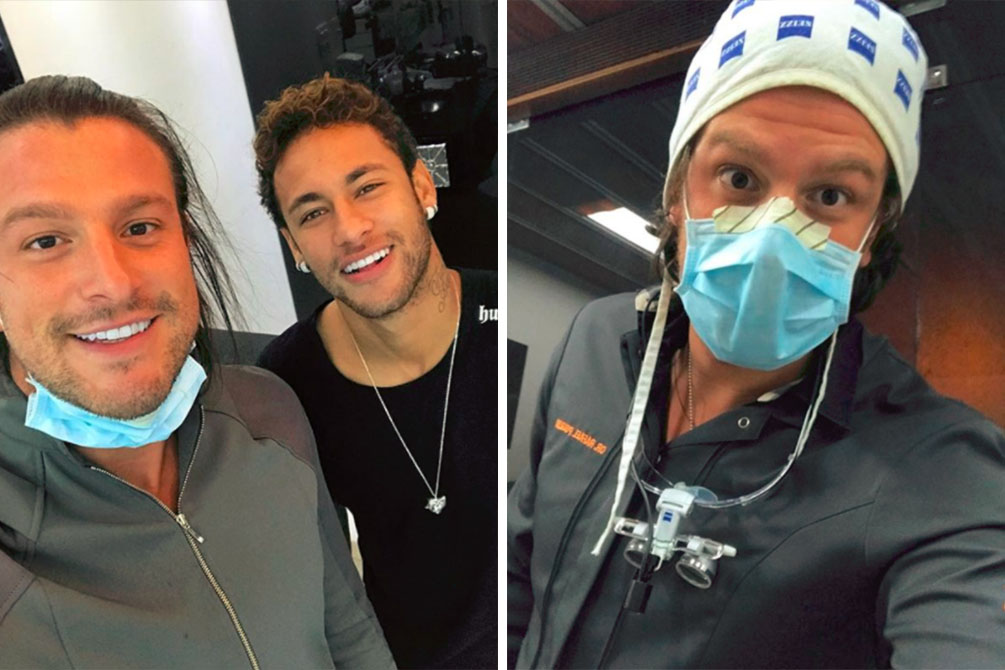“Dentista gato” de Neymar Jr. chama atenção no Instagram