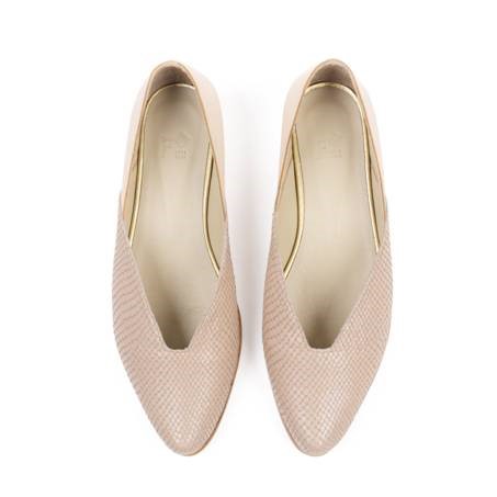 FLATS EXCLUSIVAS -Flat em couro – R$ 490,00