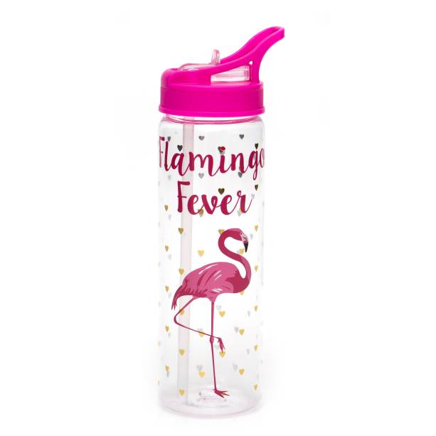 •	Garrafa de flamingo, Riachuelo - R$ 19,90. Uma sugestão de COSMO. Preço pesquisado em novembro/2017