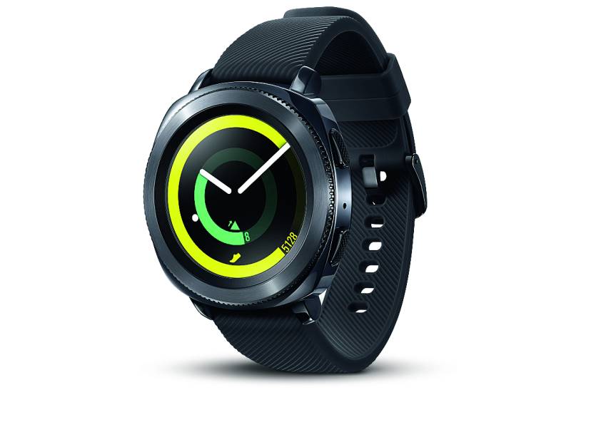 •	Relógio Gear Sport, Samsung. R$ 1 899,00. Uma sugestão de VIP. Preço pesquisado em novembro/2017.