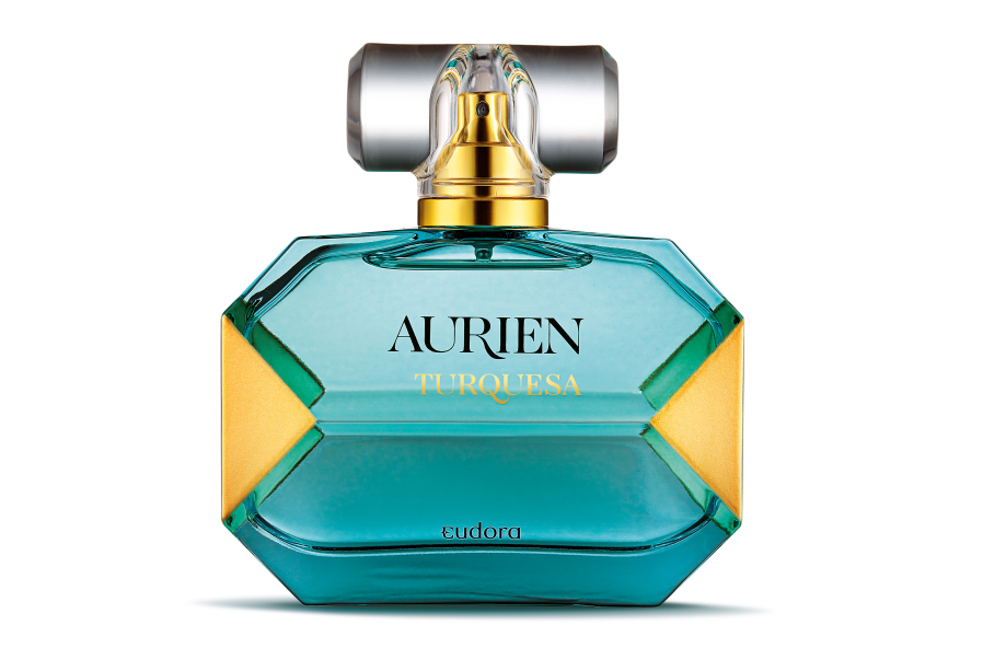 Perfume Aurien Turquesa, Eudora - R$ 109,90. Uma sugestão de Veja São Paulo. Preço pesquisado em novembro/2017. loja.eudora.com.br.