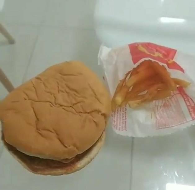 O cheeseburger nove meses depois