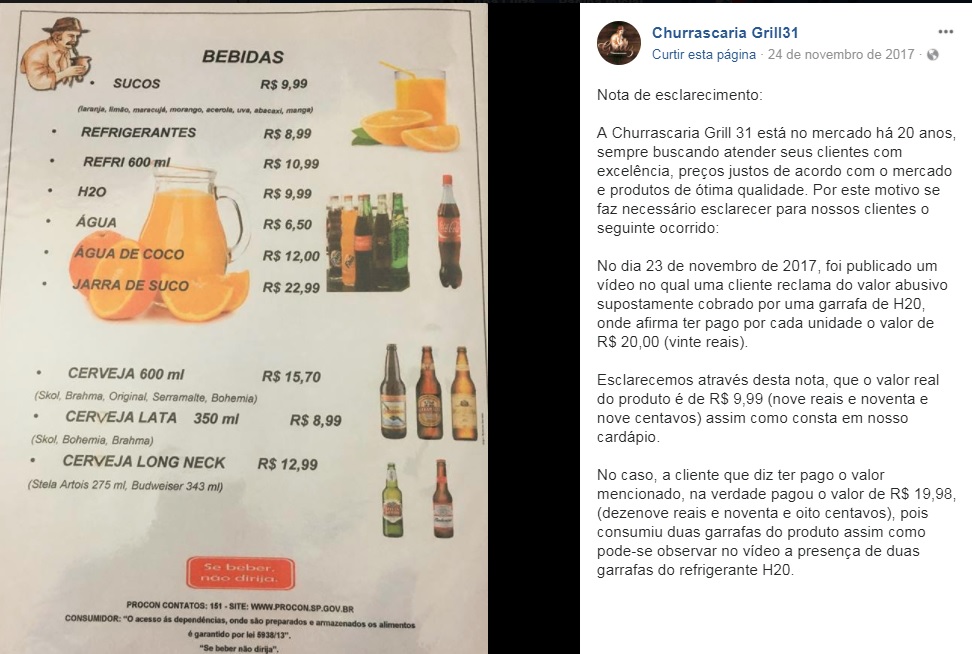 card&aacute;pio churrascaria