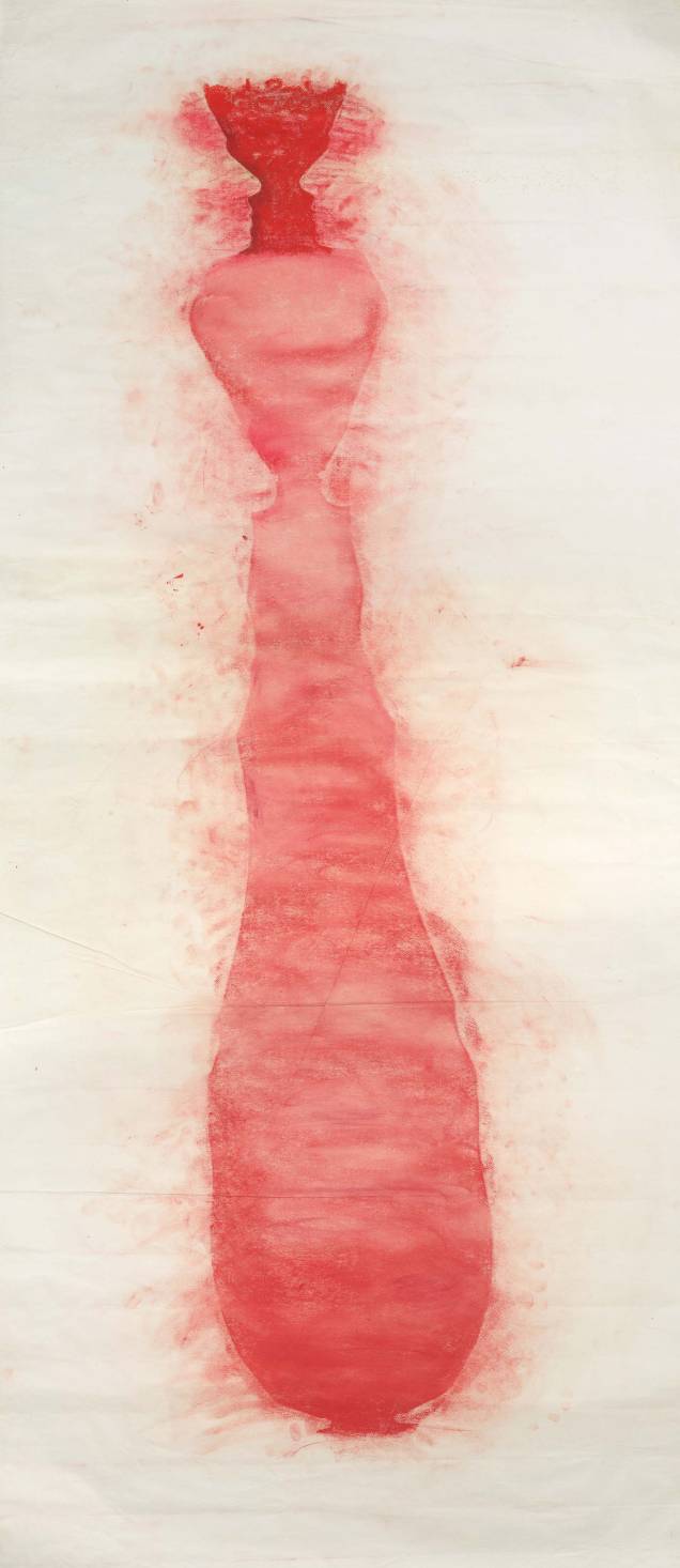 Desenho para Eixo Exógeno, uma das obras exibidas na exposição