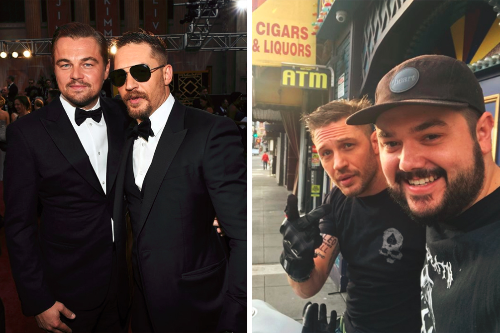 Tom Hardy faz tattoo constrangedora após aposta com DiCaprio | VEJA SÃO  PAULO