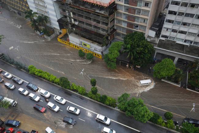 CHUVA NA CAPITAL PAULISTA