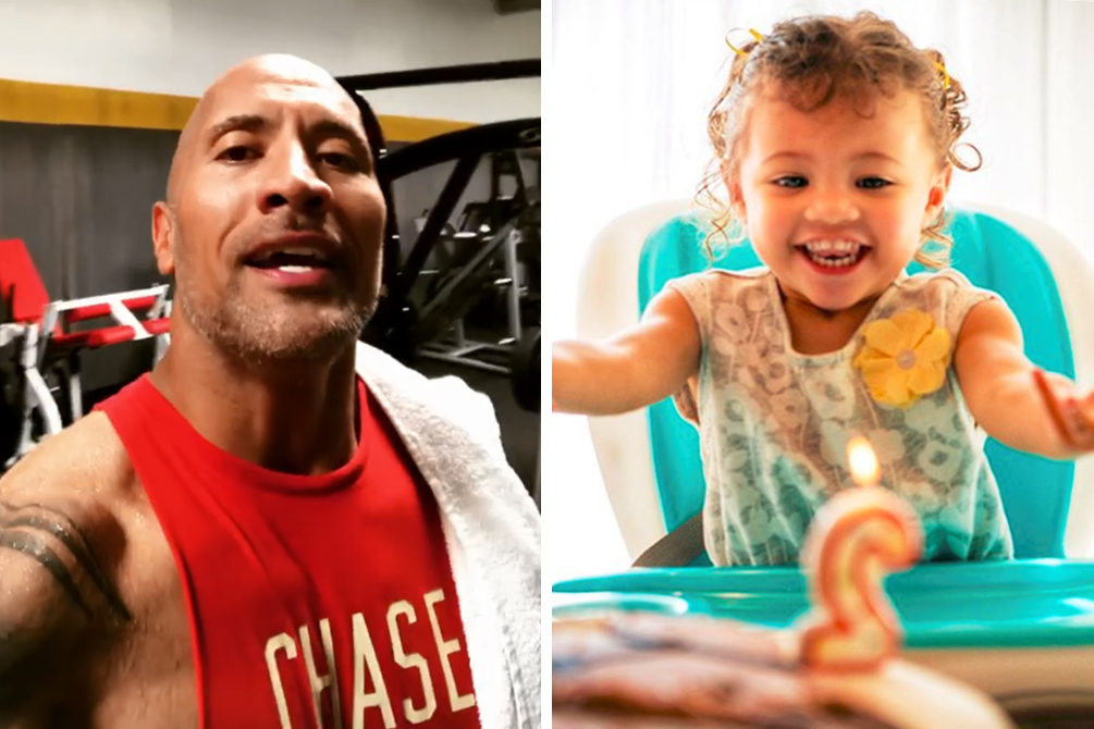 Nasce a terceira filha de Dwayne Johnson, o The Rock: Orgulhoso por trazer  outra garota forte neste mundo - Estrelando