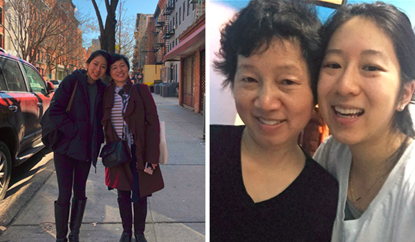 Mãe atravessa país após filha revelar que está com dor de cabeça