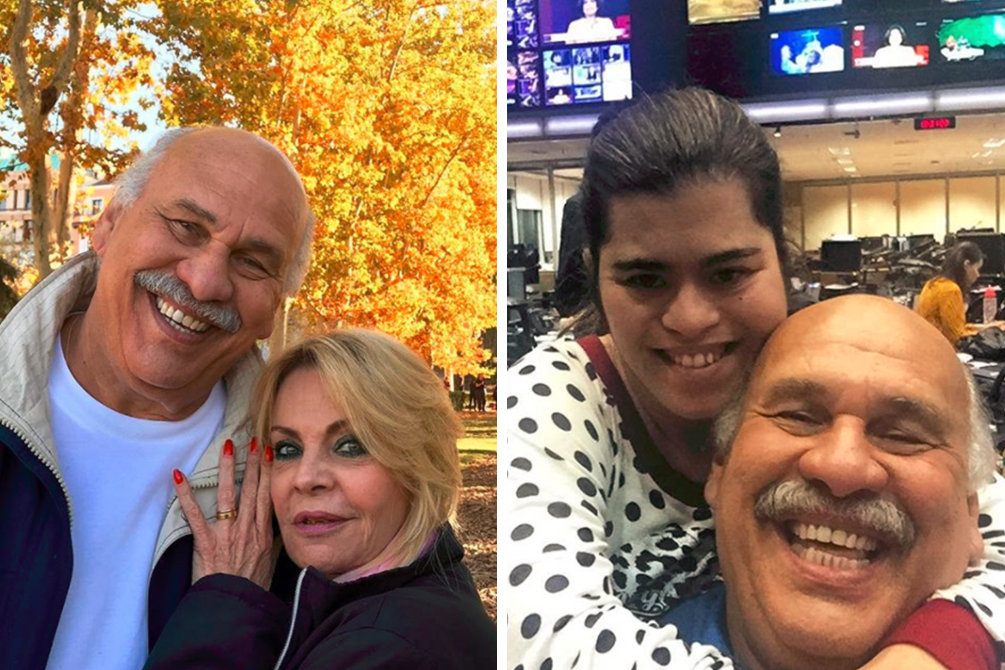 Márcio Canuto faz homenagem para filha com síndrome de Down