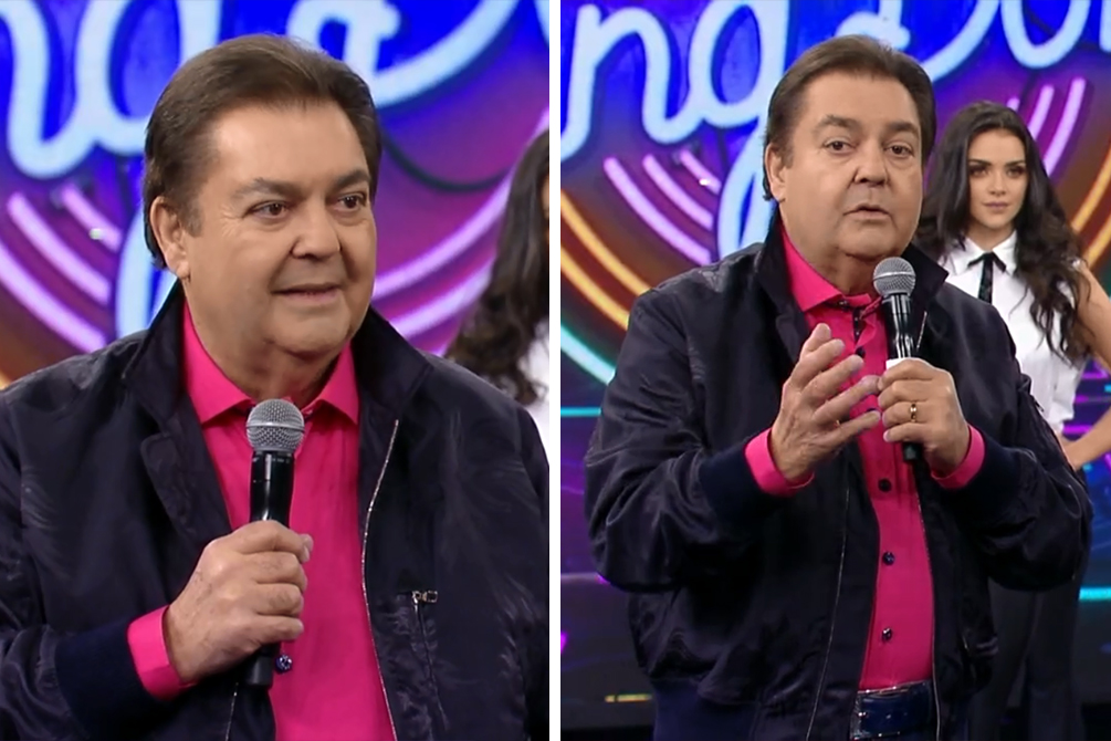 Fausto Silva dá o que falar ao comentar intervenção no Rio no “Domingão”