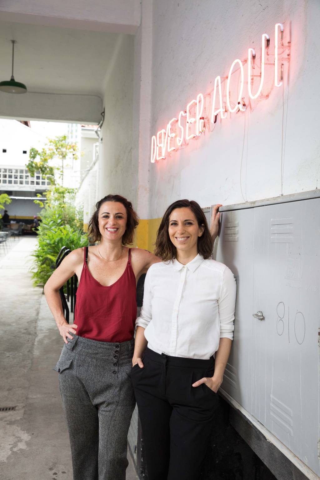 Karina e Gabriela Barretto do Futuro Refeitório Karina e Gabriela Barretto do Futuro Refeitório