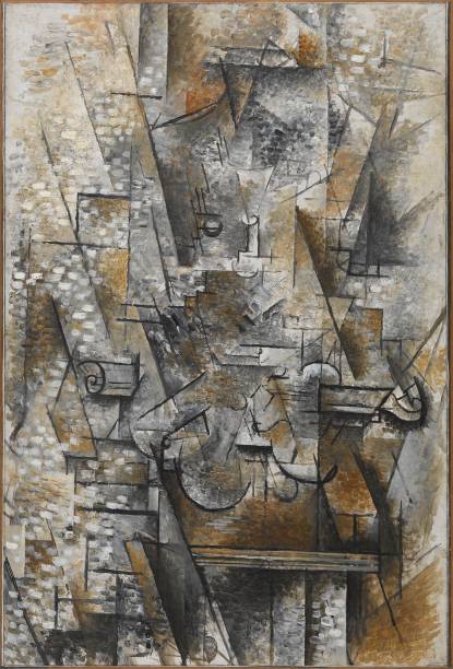 Georges Braque, Natureza morta com violino, 1911