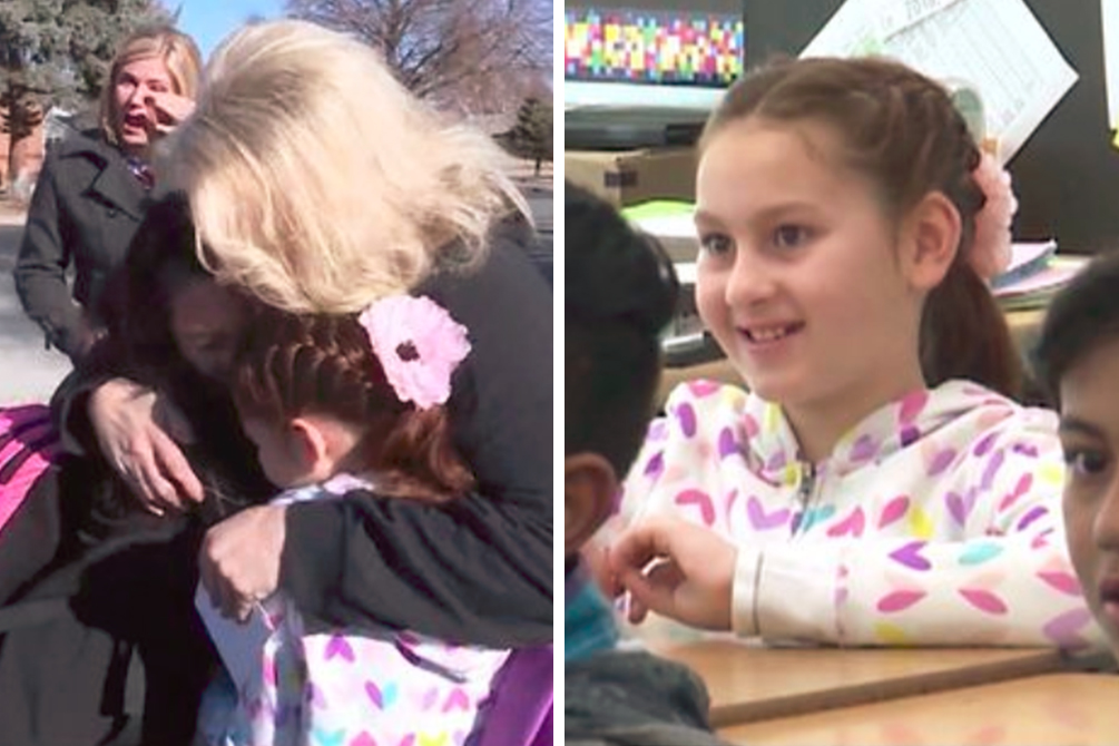 Motorista trança cabelo de menina após descobrir que a mãe da aluna morreu