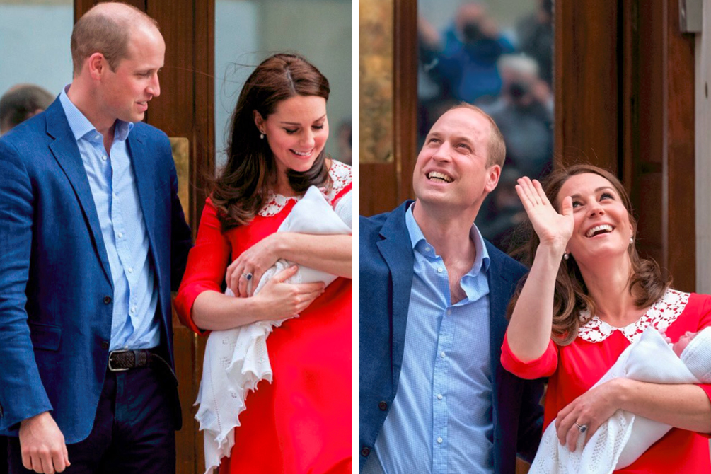 Kate Middleton e Príncipe William recebem a Princesa Victoria e o