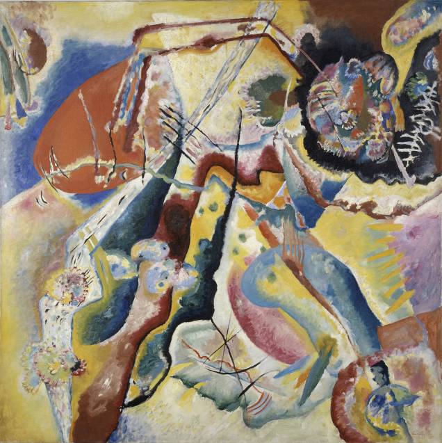 Vassily Kandinsky, Quadro com mancha vermelha, 1914
