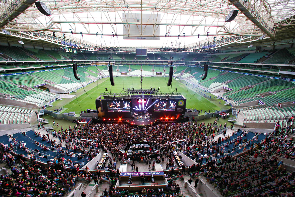 Allianz Parque inaugura anfiteatro “desmontável” para até 11 000 pessoas
