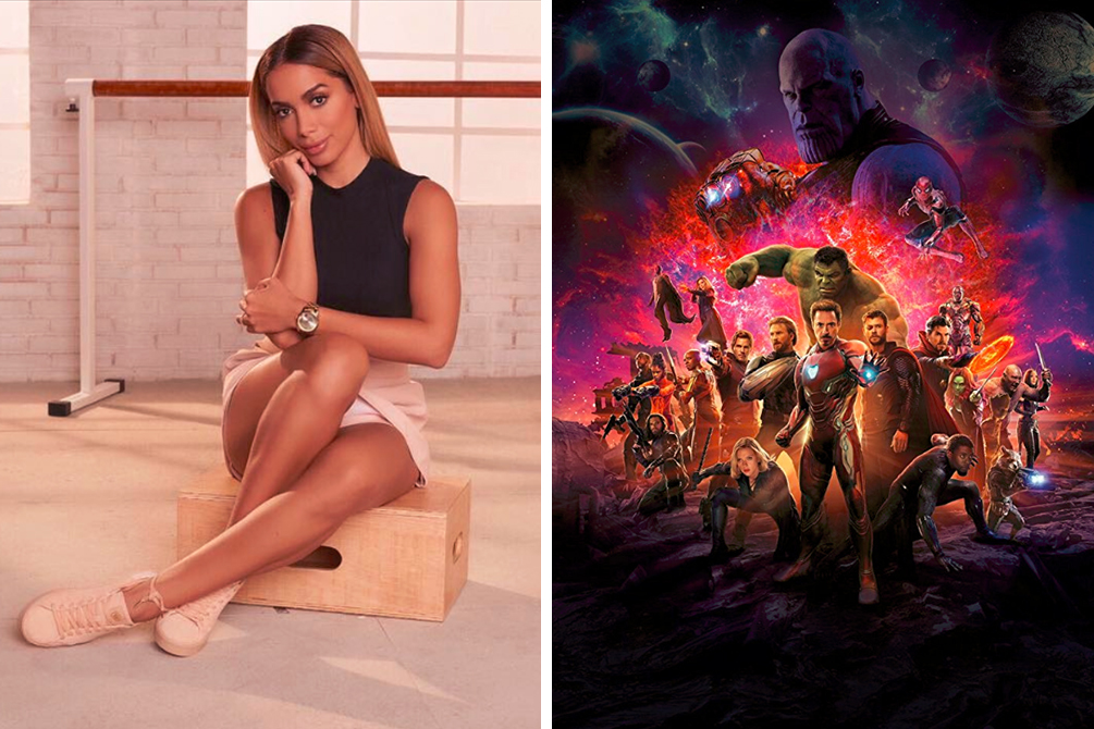 Anitta é criticada por opinião sobre “Vingadores” e apaga post