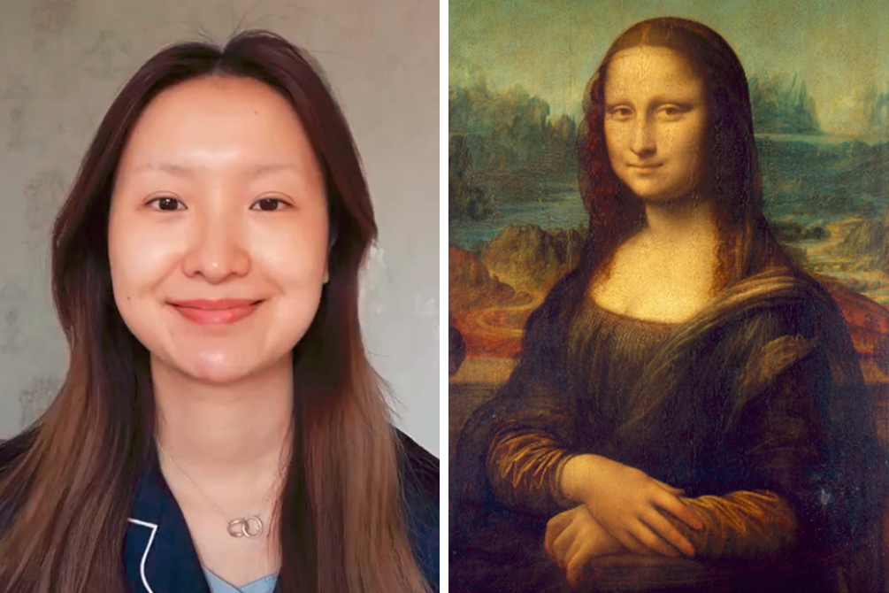 Maquiadora é desafiada a recriar a Mona Lisa e resultado impressiona