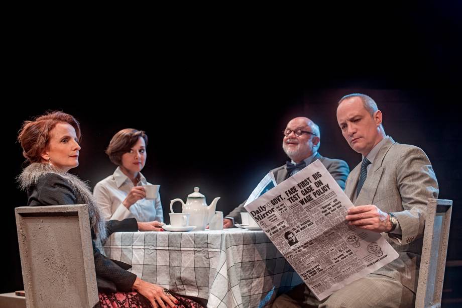 Clara Carvalho, Karen Coelho, Mário Borges e Sergio Mastropasqua