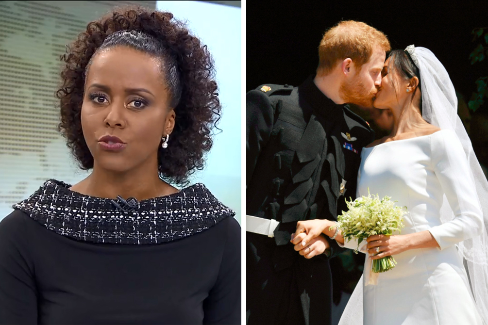 Maju Coutinho faz homenagem inesperada ao casamento real no Instagram