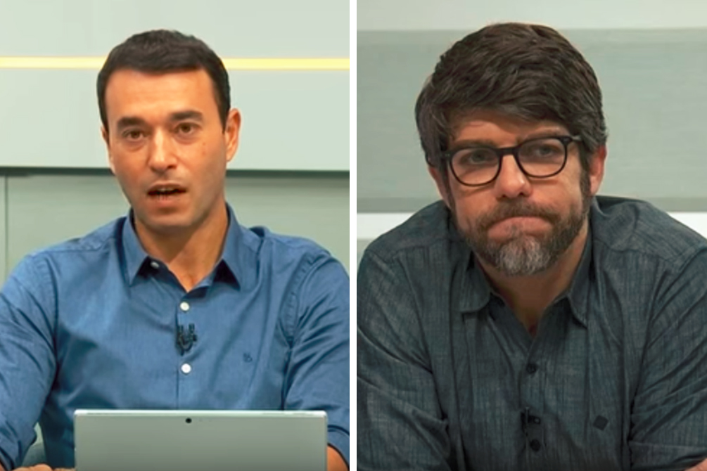 Juninho Pernambucano leva “puxão de orelha” da Globo ao vivo