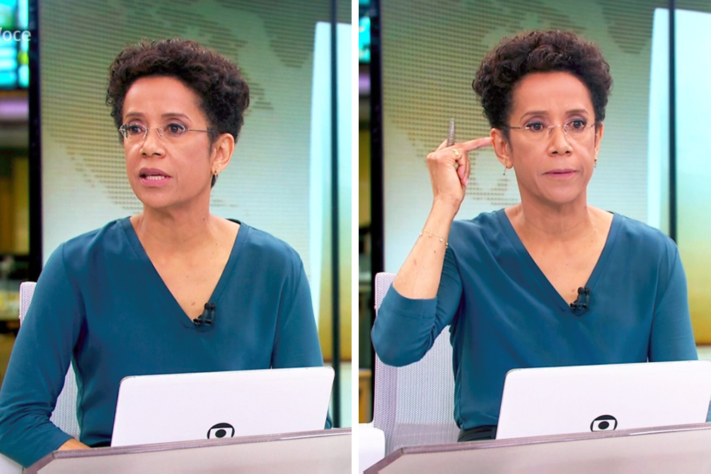 Zileide Silva chama atenção ao cometer gafe ao vivo no “Mais Você”