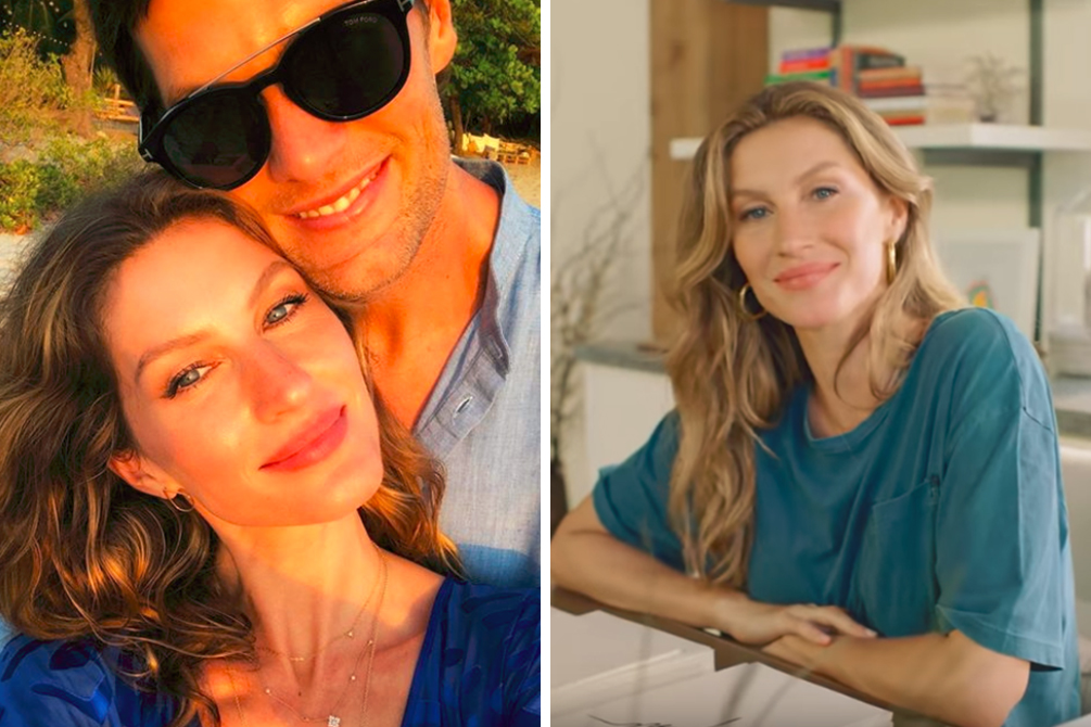 Gisele Bündchen revela que foi vítima de “pegadinha” de Tom Brady