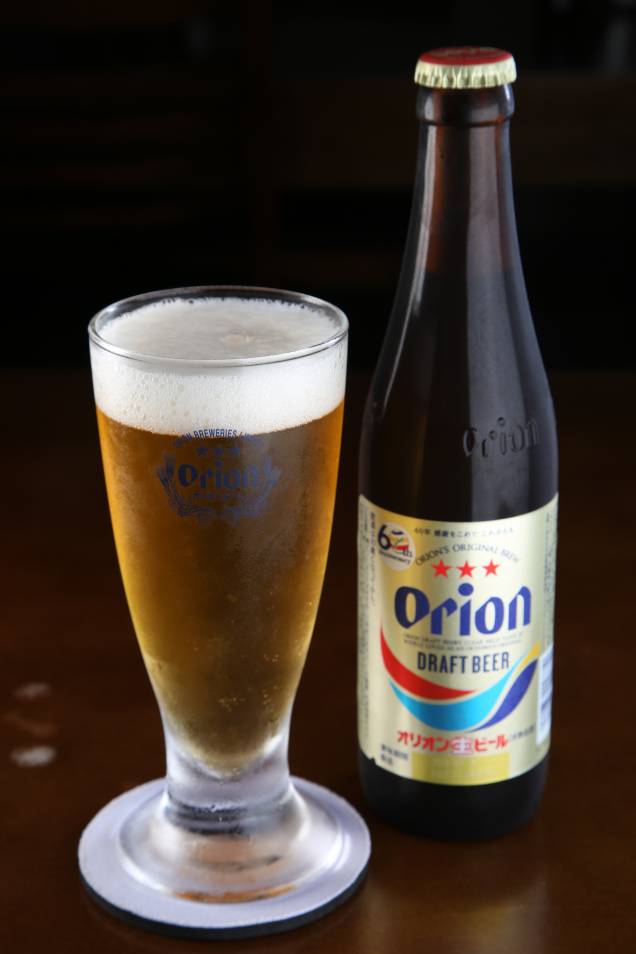 Cerveja de trigo Orion do Kyokuto
