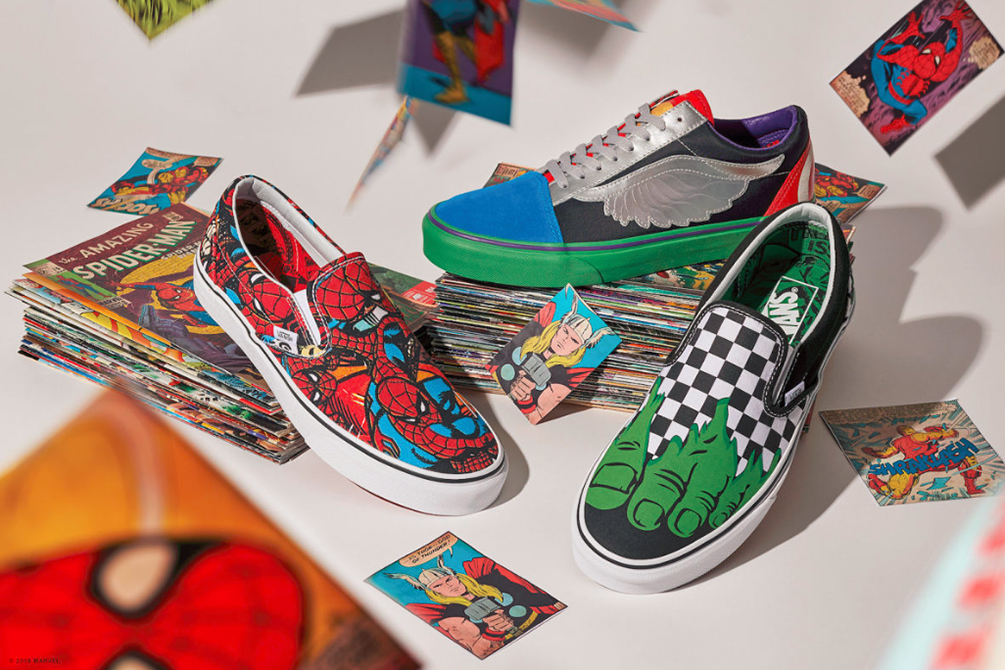 tenis capita marvel vans