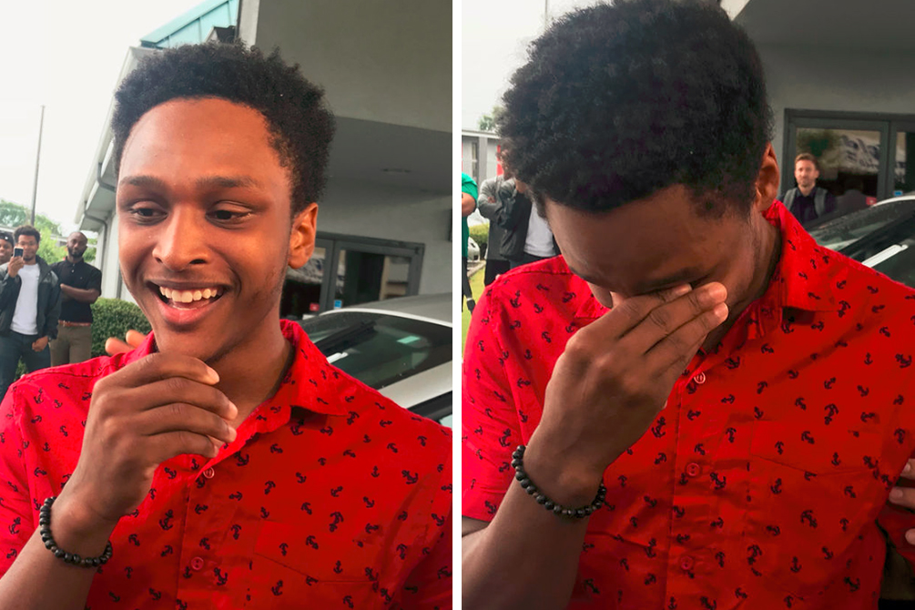 Rapaz é surpreendido após andar 22 km para não perder trabalho