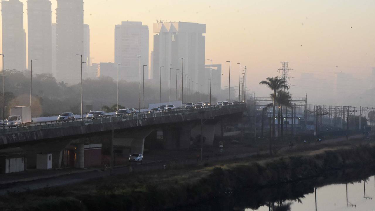 Clima ameno em São Paulo