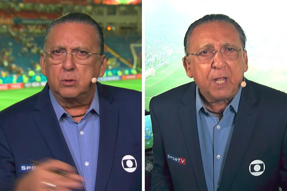 Galvão Bueno responde no Twitter após internauta apontar “detalhe”