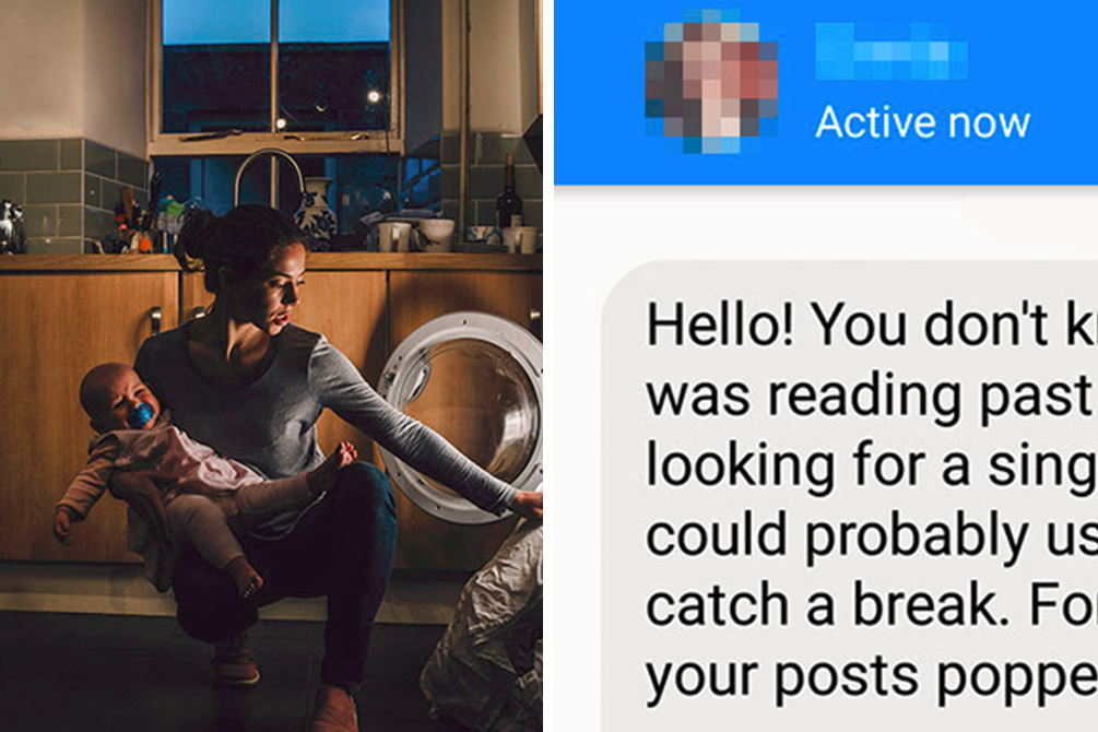 Mãe é surpreendida por mensagem de desconhecida no Facebook