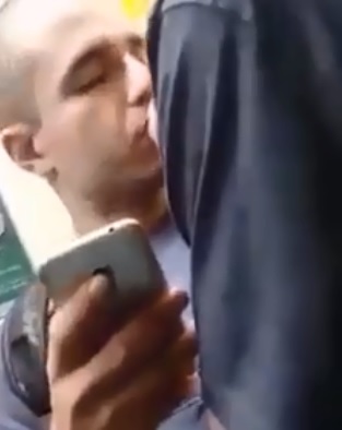 PM pede afastamento após veiculação de vídeo em que beija outro homem