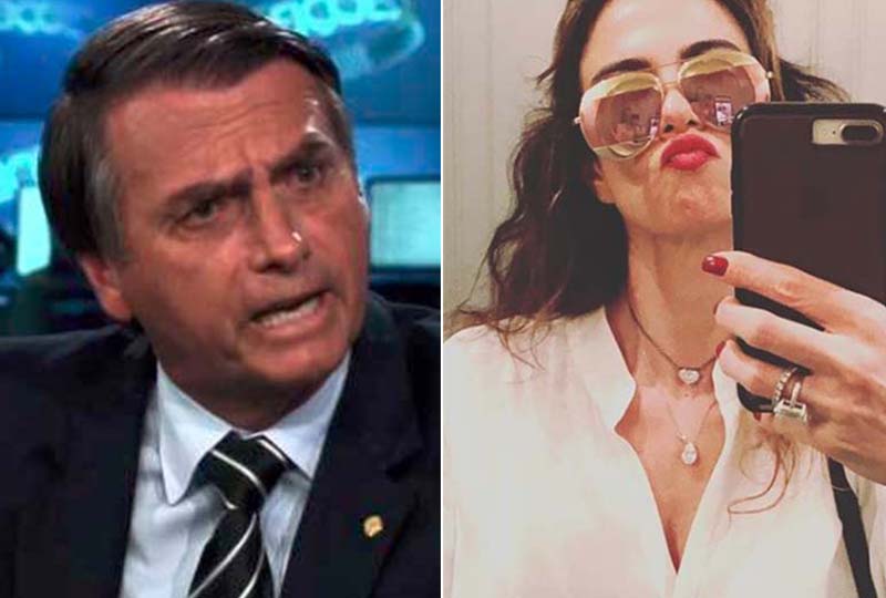 Luciana Gimenez manda recado após ter sido citada por Bolsonaro no JN