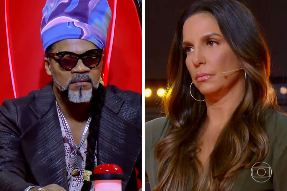 Brown é surpreendido no The Voice Brasil após atitude contra Ivete Sangalo