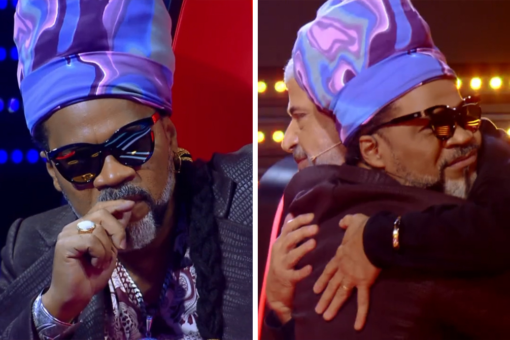 Uma atitude de Carlinhos Brown dividiu opiniões no The Voice Brasil