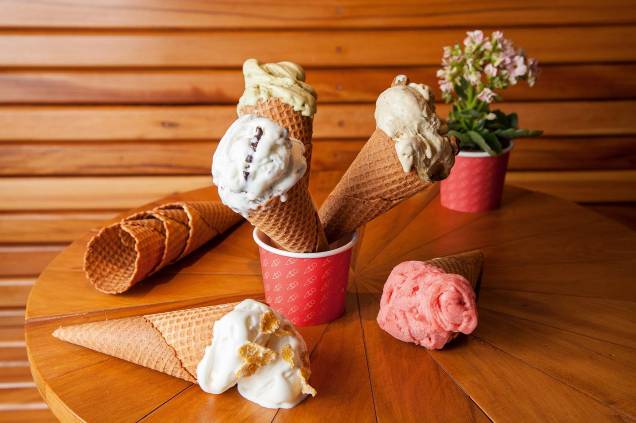 Pine Co, em Pinheiros: sorveteria oferece sabores inventivos