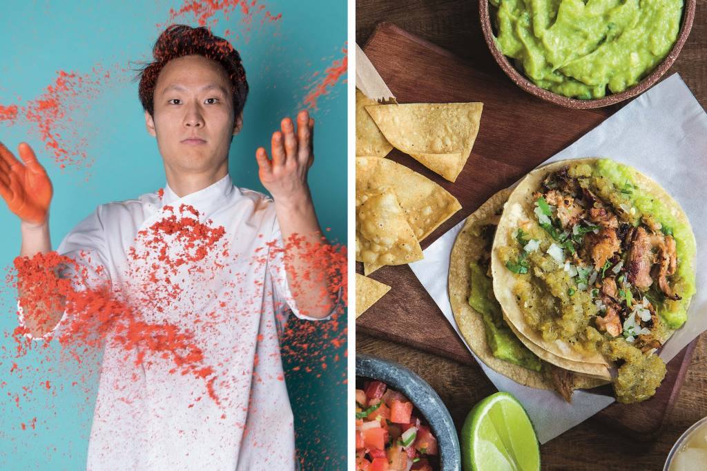 Paulo Shin, chef do ano pelo Comer & Beber, faz tacos nesta quinta (27)
