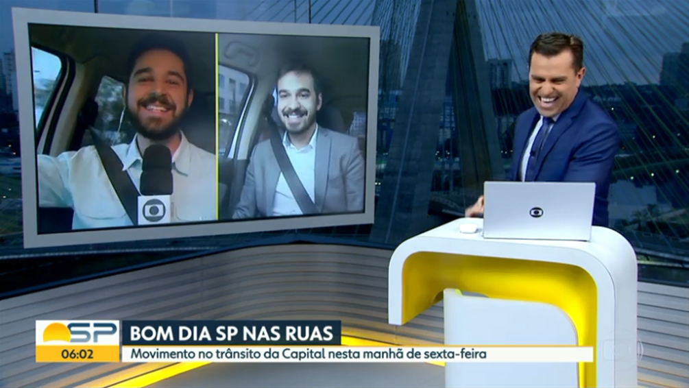 Rodrigo Bocardi confunde repórteres ao vivo no Bom Dia São Paulo | VEJA SÃO PAULO Rodrigo Bocardi confunde repórteres ao vivo no Bom Dia São Paulo | VEJA SÃO PAULO